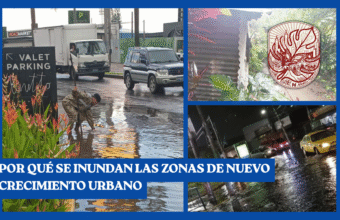 Fotos de inundaciones en 3 lados diferentes de El Salvador| Logo Habitat Urbano ES