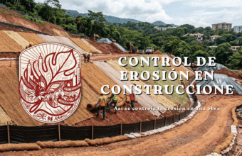 Control de erosión y suelo expuesto durante una construcción.